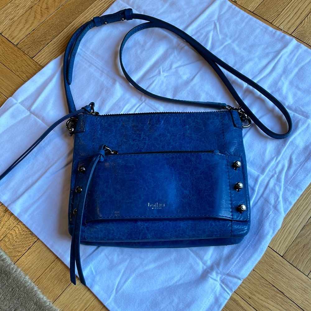 Leather crossbody bag